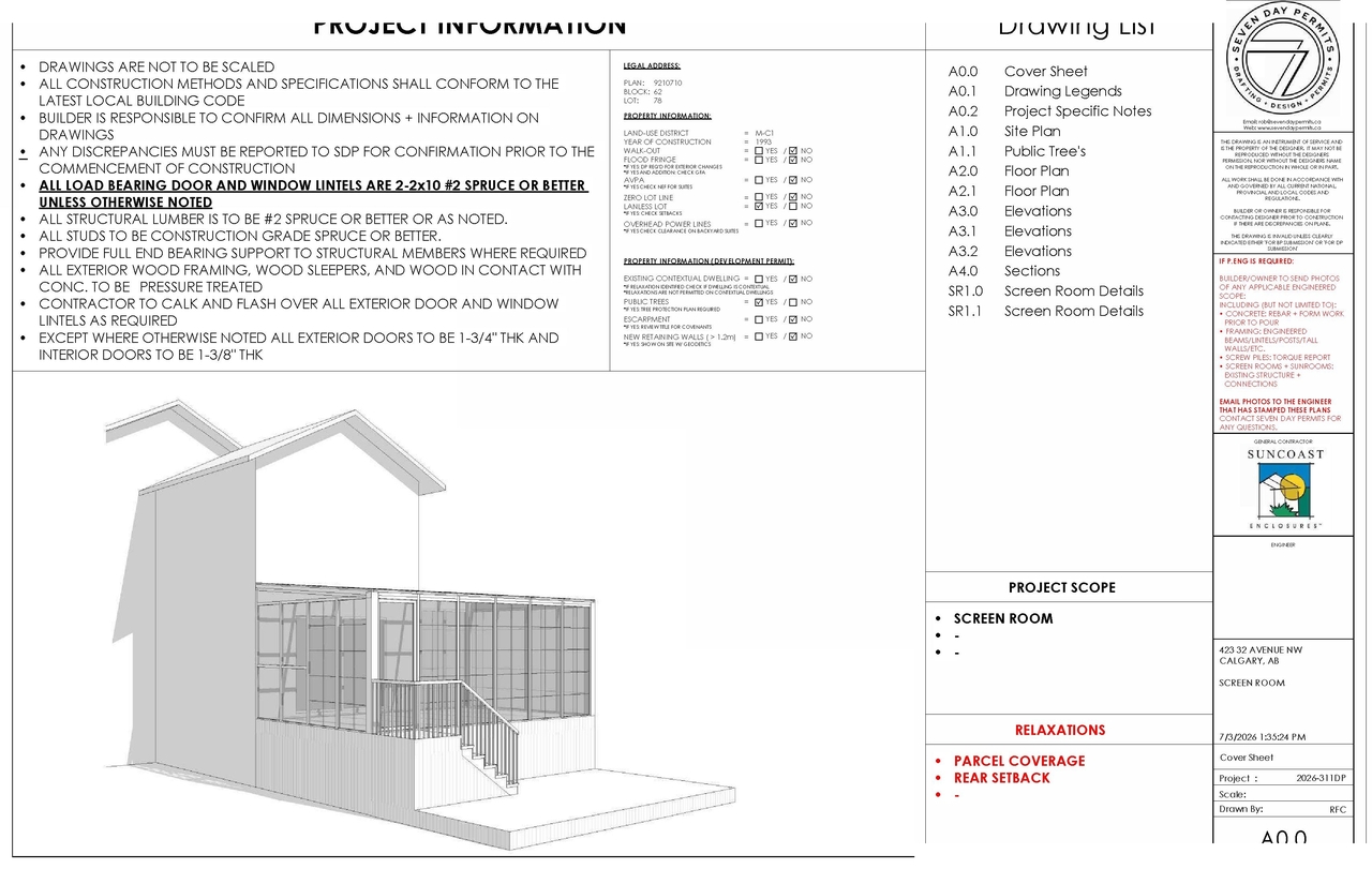 Image from page 1 of the file 'DP2026-03905 DMAP Plans (Submitted) 2026-07-05 (1MB)'