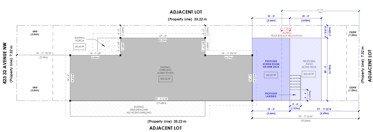 Construction site plan for project from page 2 of the file 'DP2026-03905 DMAP Plans (Submitted) 2026-07-05 (1MB)'