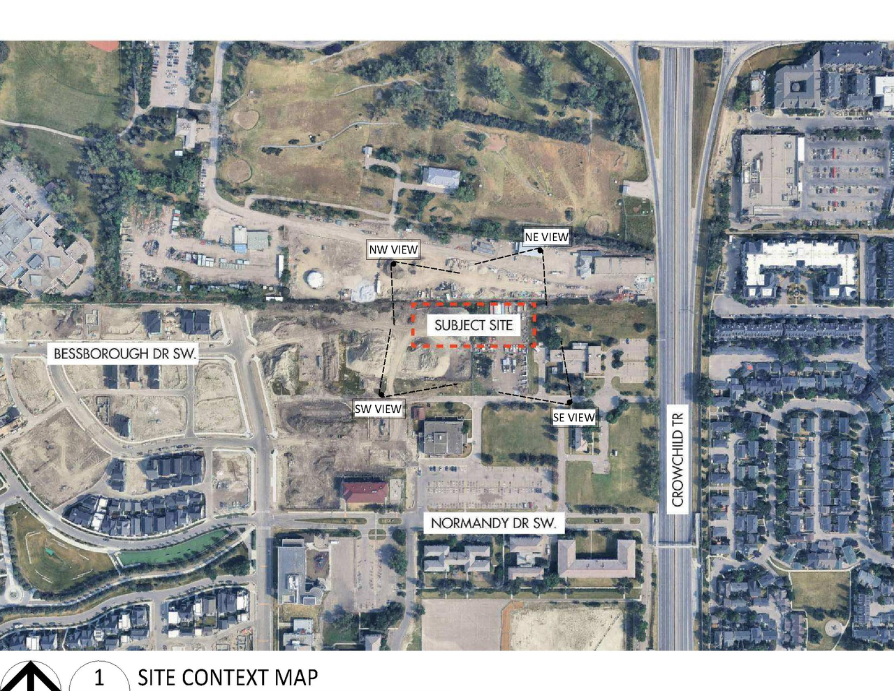 Construction site plan for project from page 2 of the file 'DP2026-04016-DMAP Plans Submitted 2026-07-14 22MB'
