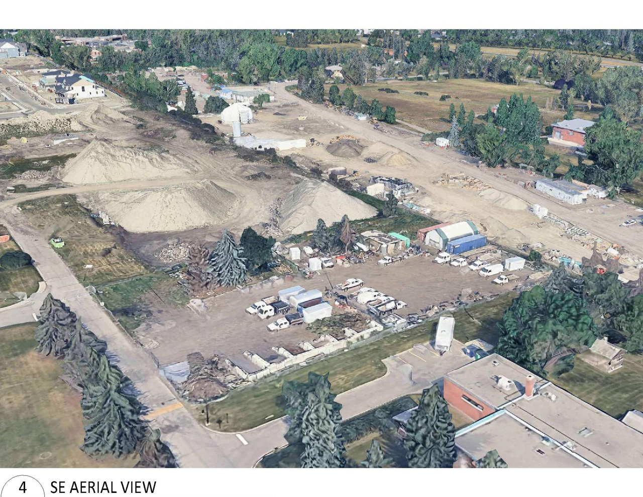 Construction site plan for project from page 2 of the file 'DP2026-04016-DMAP Plans Submitted 2026-07-14 22MB'