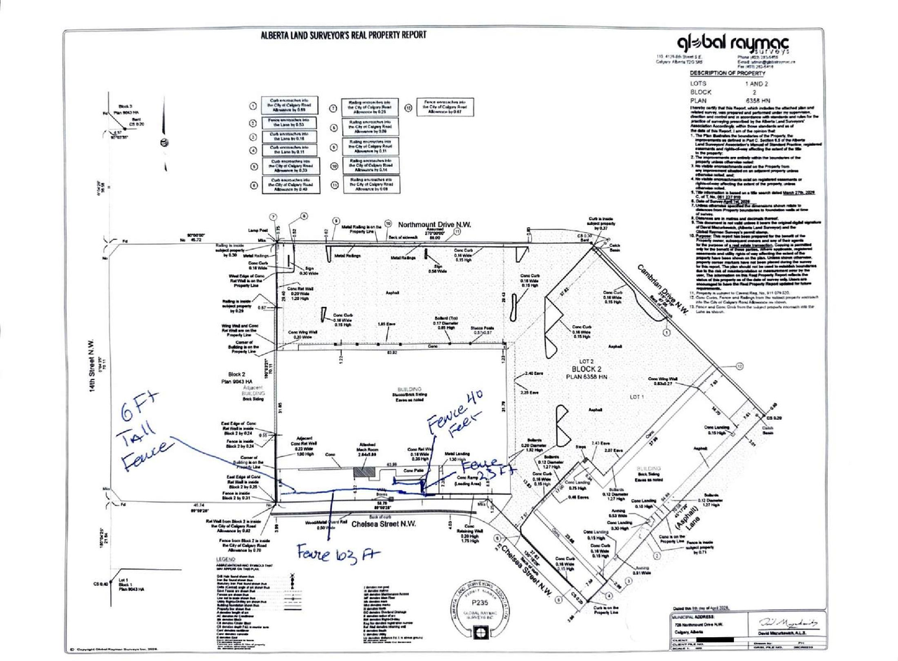 Construction site plan for project from page 1 of the file 'DP2026-04031 DMAP Plans (Amended) 2026-09-12 (1MB)'