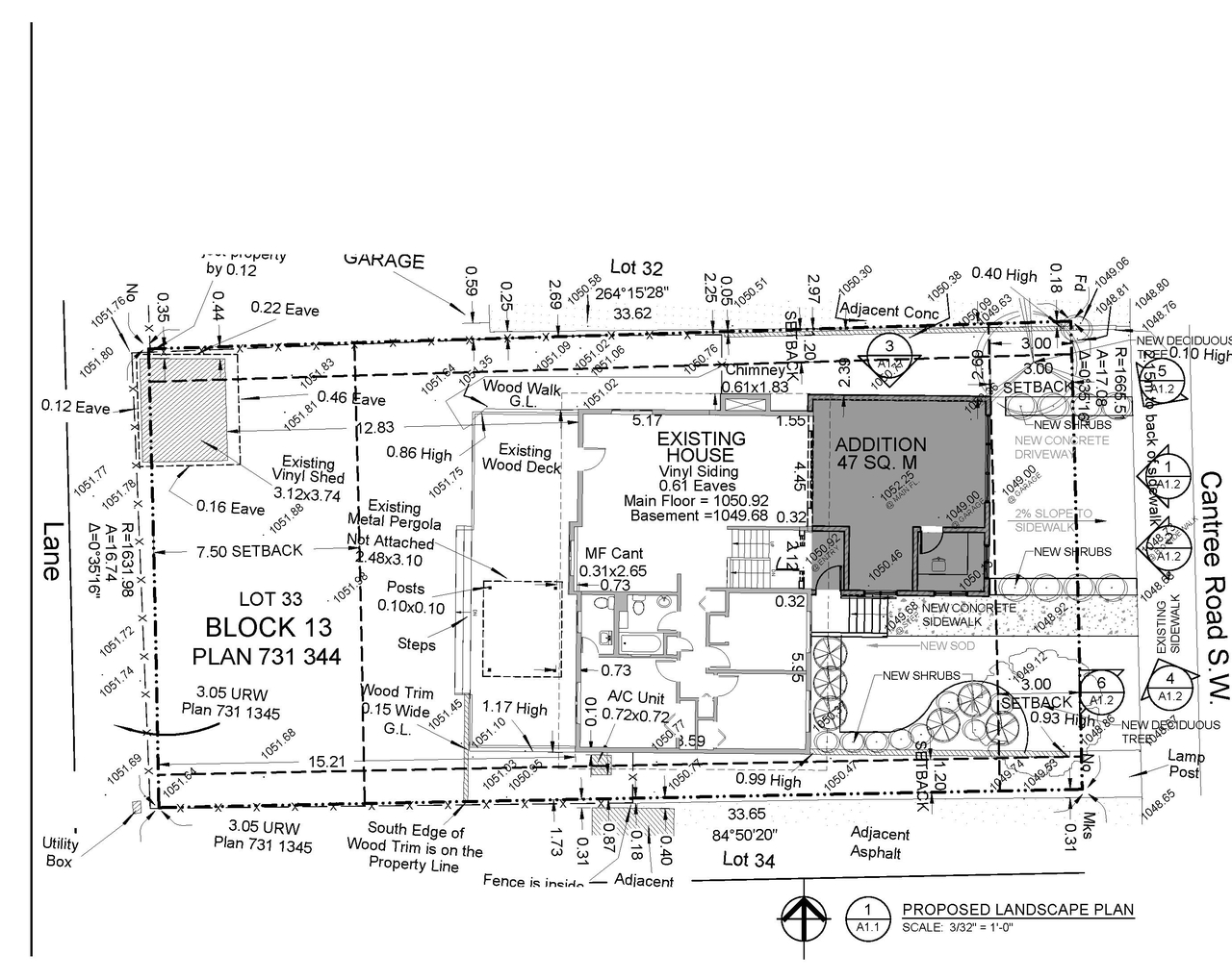 Construction site plan for project from page 3 of the file 'DP2026-04033 DMAP Plans Submitted (1MB) 2026-07-10'
