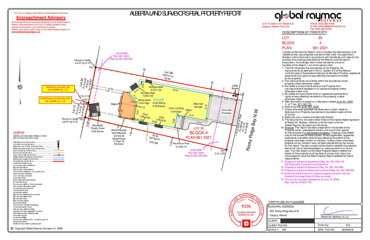 Construction site plan for project from page 1 of the file 'DP2026-04040 - DMAP Plans Submitted (1MB) 2026-08-07'