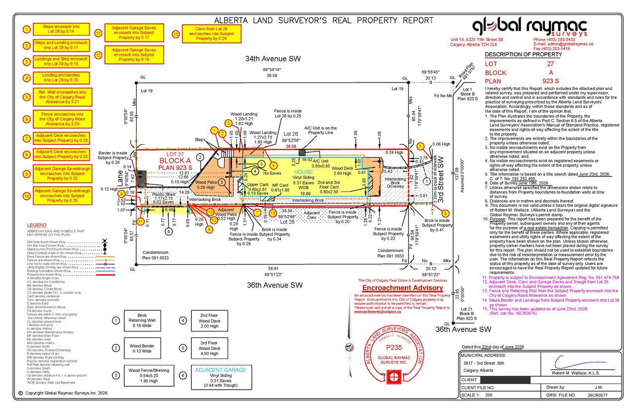 Construction site plan for project from page 1 of the file 'DP2026-04053 - DMAP Plans Submitted (1MB) 2026-07-10'