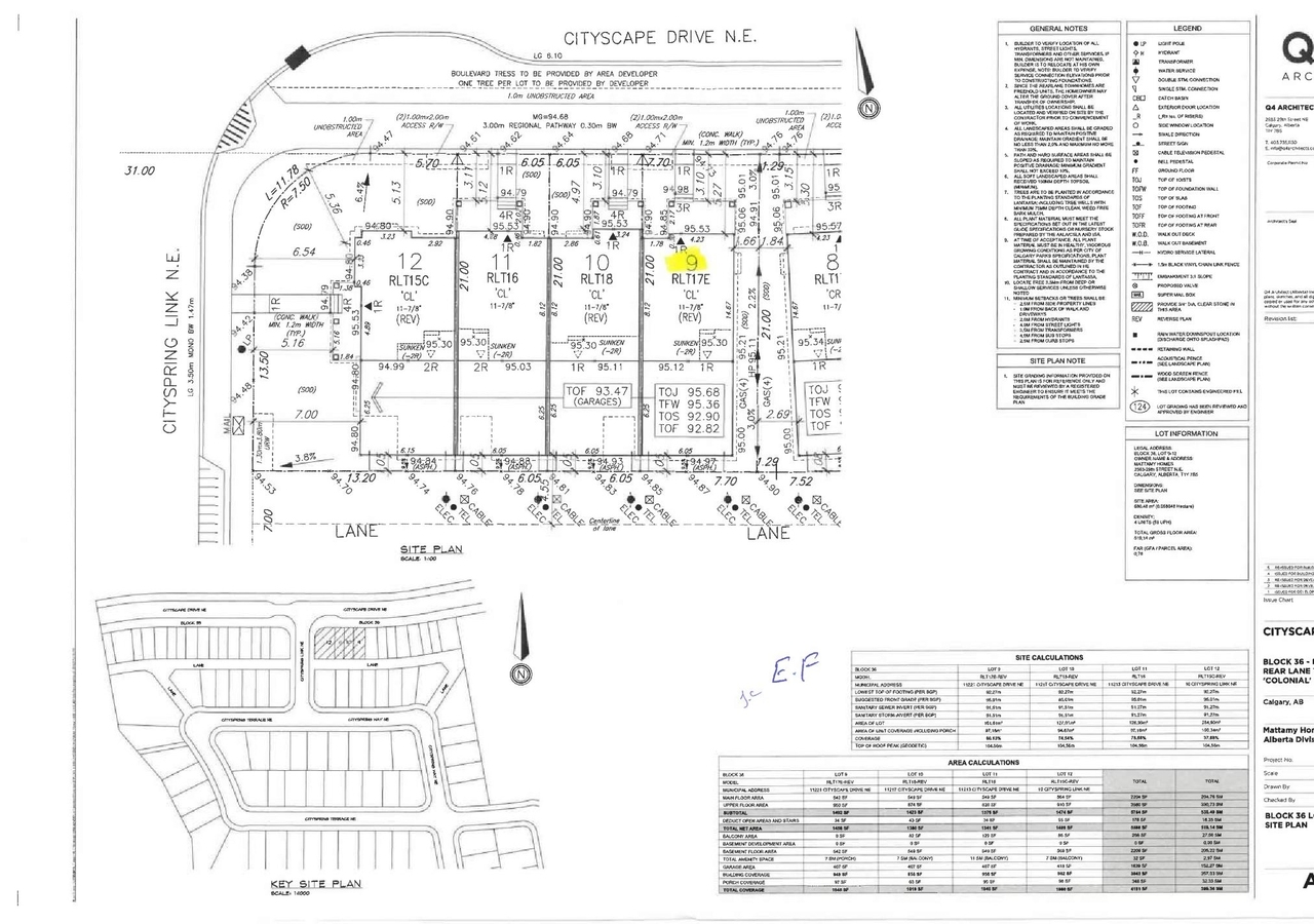 Construction site plan for project from page 5 of the file 'DP2026-04077 DMAP Plans (Submitted) 2026-07-13 (3MB)'