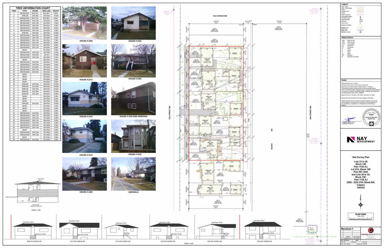 Construction site plan for project from page 2 of the file 'DP2026-04081 - DMAP Plans (Submitted) 2026-07-13 (5MB)'