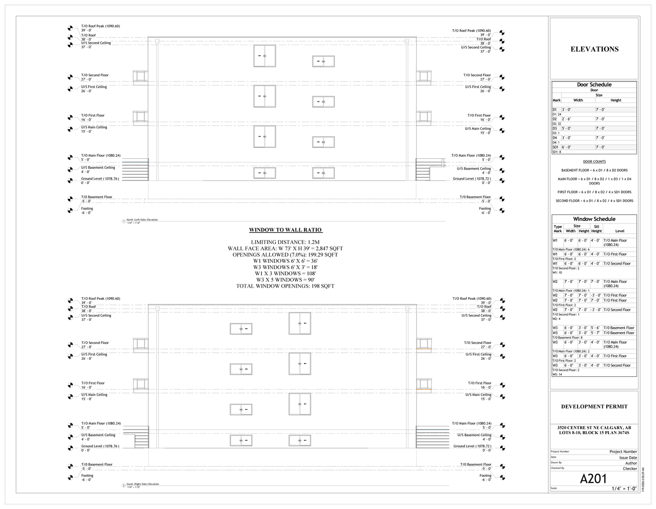 Construction site plan for project from page 4 of the file 'DP2026-04086 DMAP Plans Submitted (3MB) 2026-07-13'