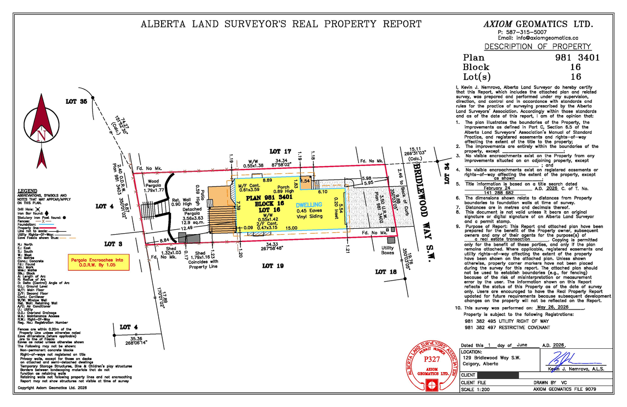 Construction site plan for project from page 1 of the file 'DP2026-04139 DMAP Plans Submitted (1MB) 2026-09-14'