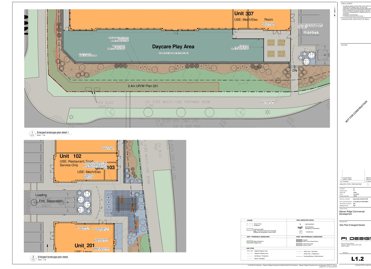 Construction site plan for project from page 18 of the file 'DP2026-04177 DMAP Plans Submitted (16MB) 2026-07-17'