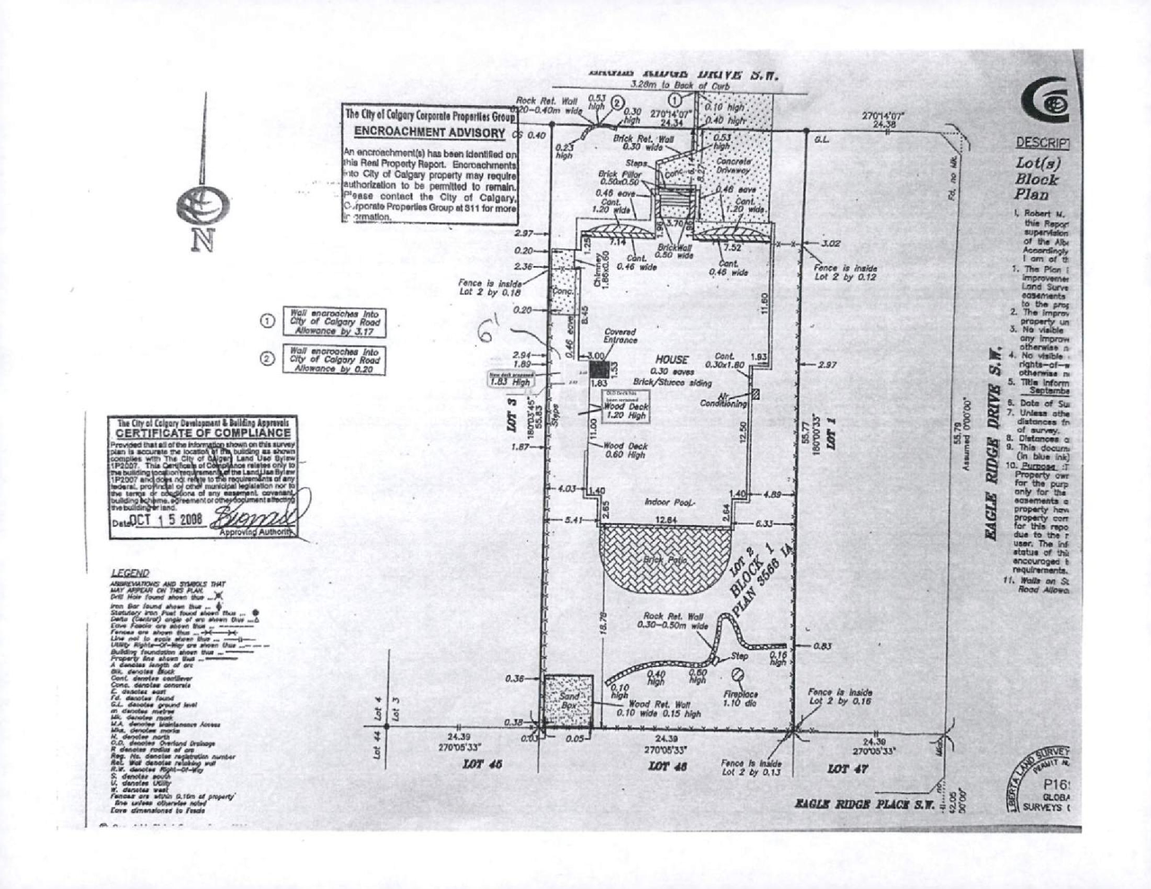 Construction site plan for project from page 1 of the file 'DP2026-04217 DMAP Plans (Decision Rendered) 2026-07-21 (1MB)'