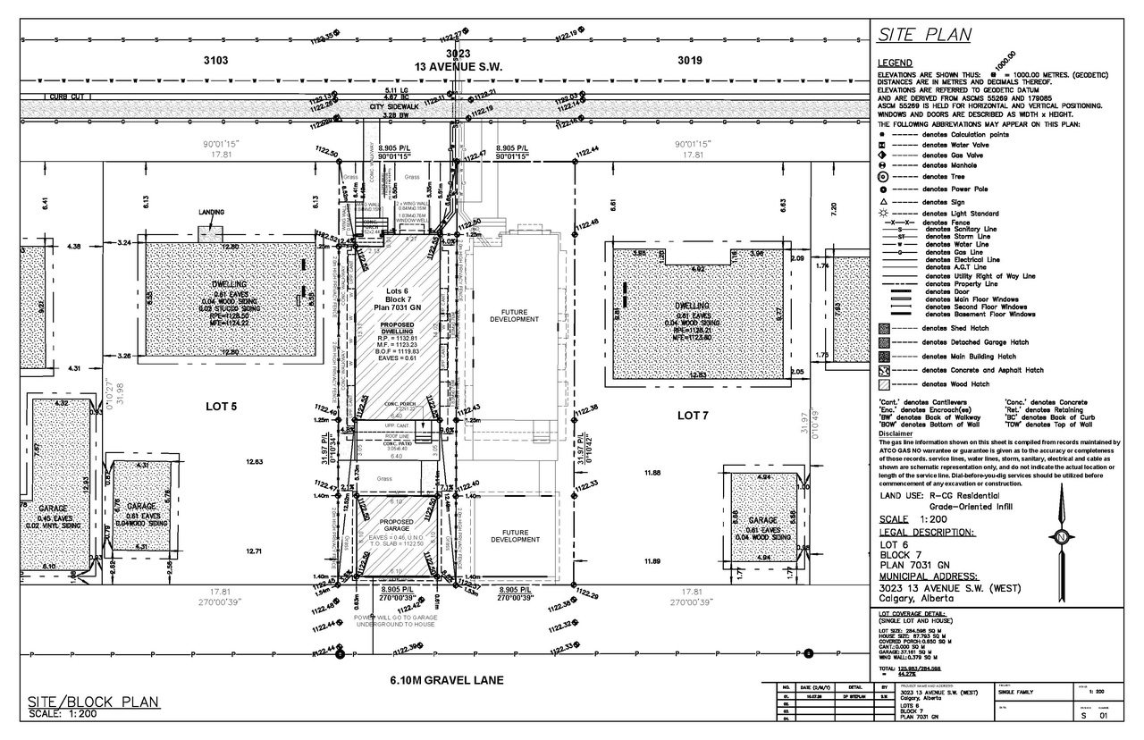 Construction site plan for project from page 7 of the file 'DP2026-04260 DMAP Plans Submitted (2MB) 2026-07-22'