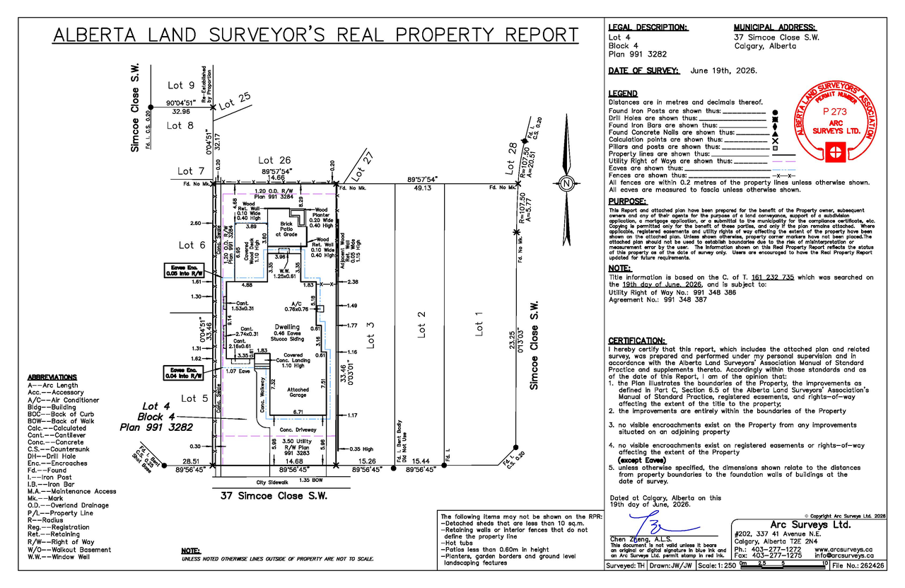 Construction site plan for project from page 1 of the file 'DP2026-04270 - DMAP Plans Submitted (1MB) 2026-07-23'