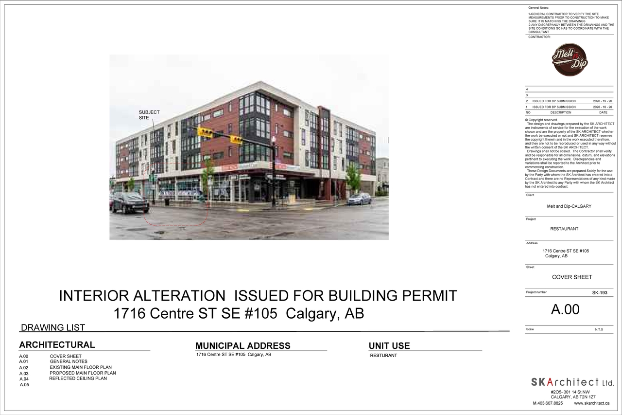 Rendering of building from page 1 of the file 'DP2026-04274 DMAP Plans (Submitted) 2026-07-24 (1MB)'