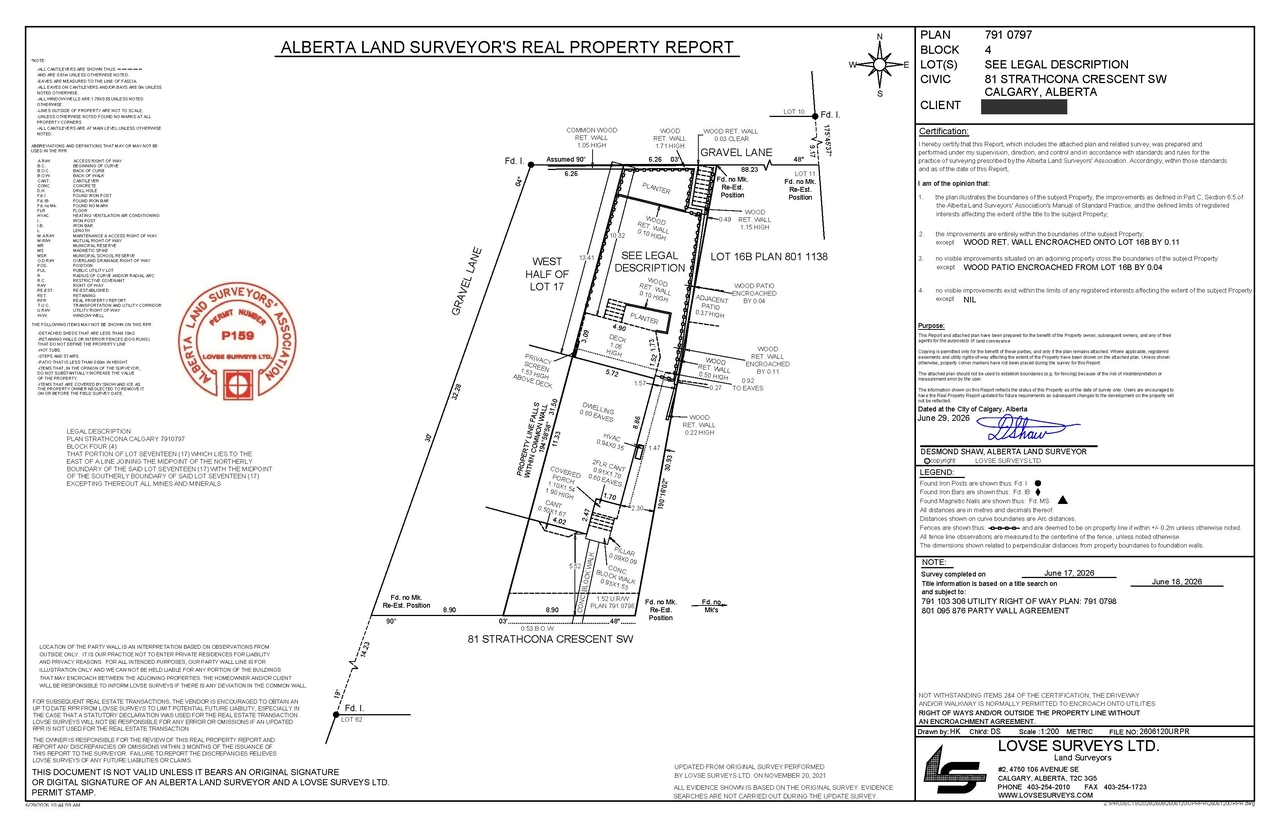 Construction site plan for project from page 1 of the file 'DP2026-04276 - DMAP Plans Submitted (1MB) 2026-08-05'