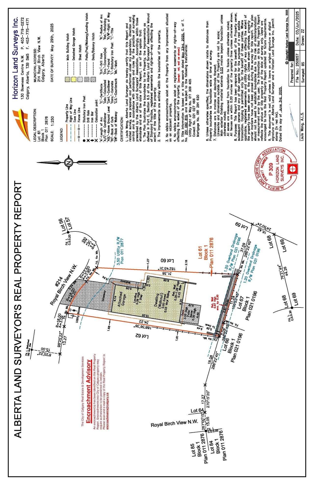 Construction site plan for project from page 1 of the file 'DP2026-04319 - DMAP Plans Submitted (1MB) 2026-08-13'