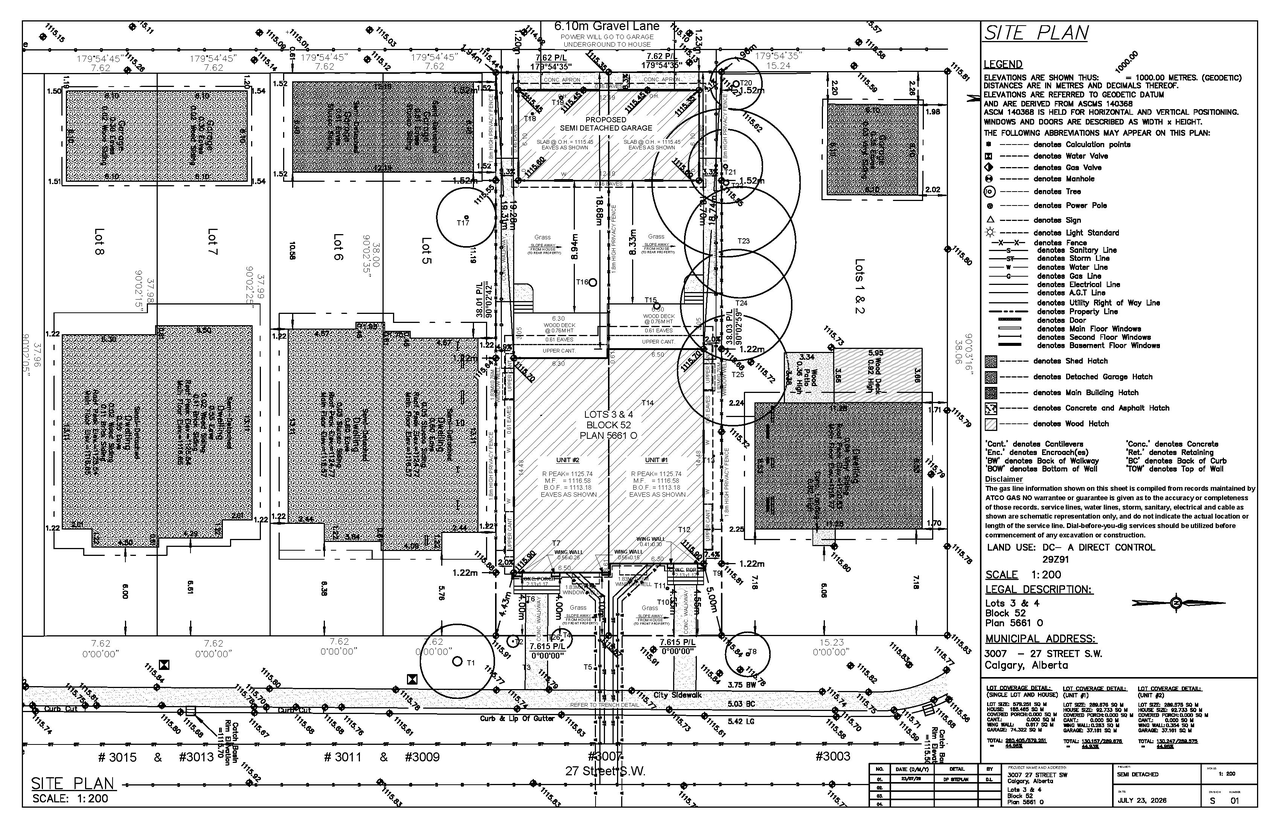 Construction site plan for project from page 8 of the file 'DP2026-04332 DMAP Plans Submitted (3MB) 2026-07-24'