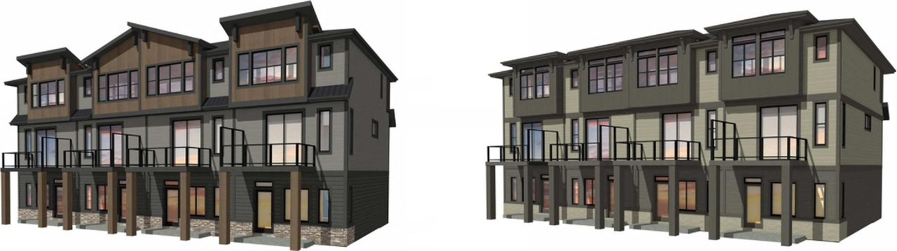 Rendering of building from page 2 of the file 'DP2026-04370 DMAP Plans (Submitted) 2026-09-11 (9MB)'