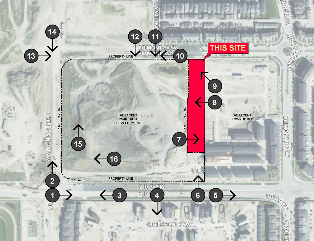 Construction site plan for project from page 2 of the file 'DP2026-04403 DMAP Plans (Submitted) 2026-07-28 (11MB)'
