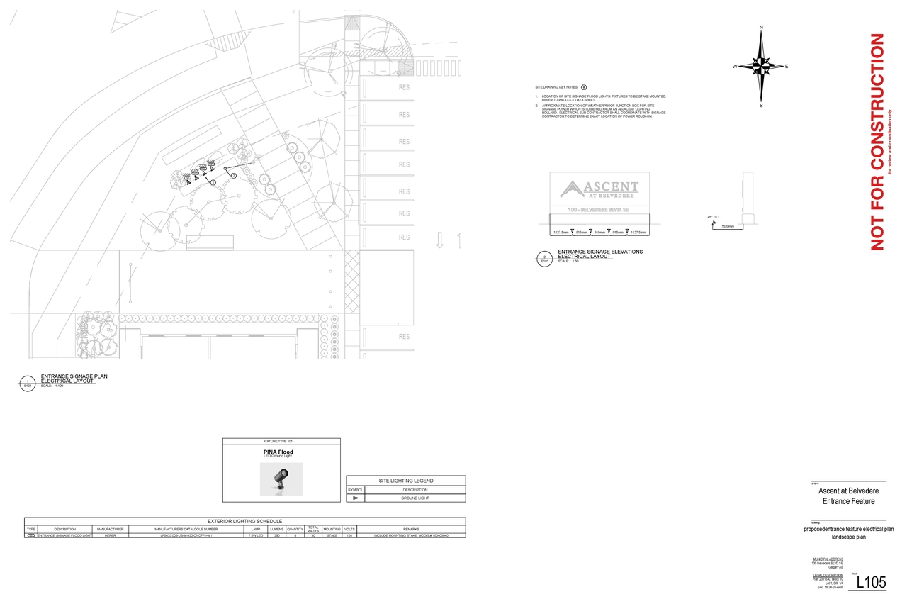 Construction site plan for project from page 5 of the file 'DP2026-04419 DMAP Plans Submitted (4MB) 2026-07-29'