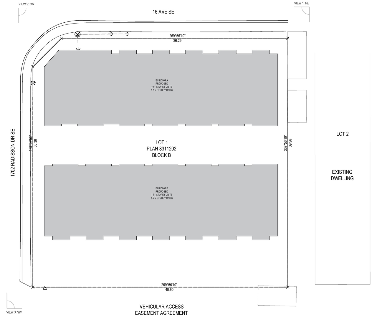 Floor plan for project from page 2 of the file 'DP2026-04493 - DMAP Plans (Submitted) 2026-07-31 (1MB)'