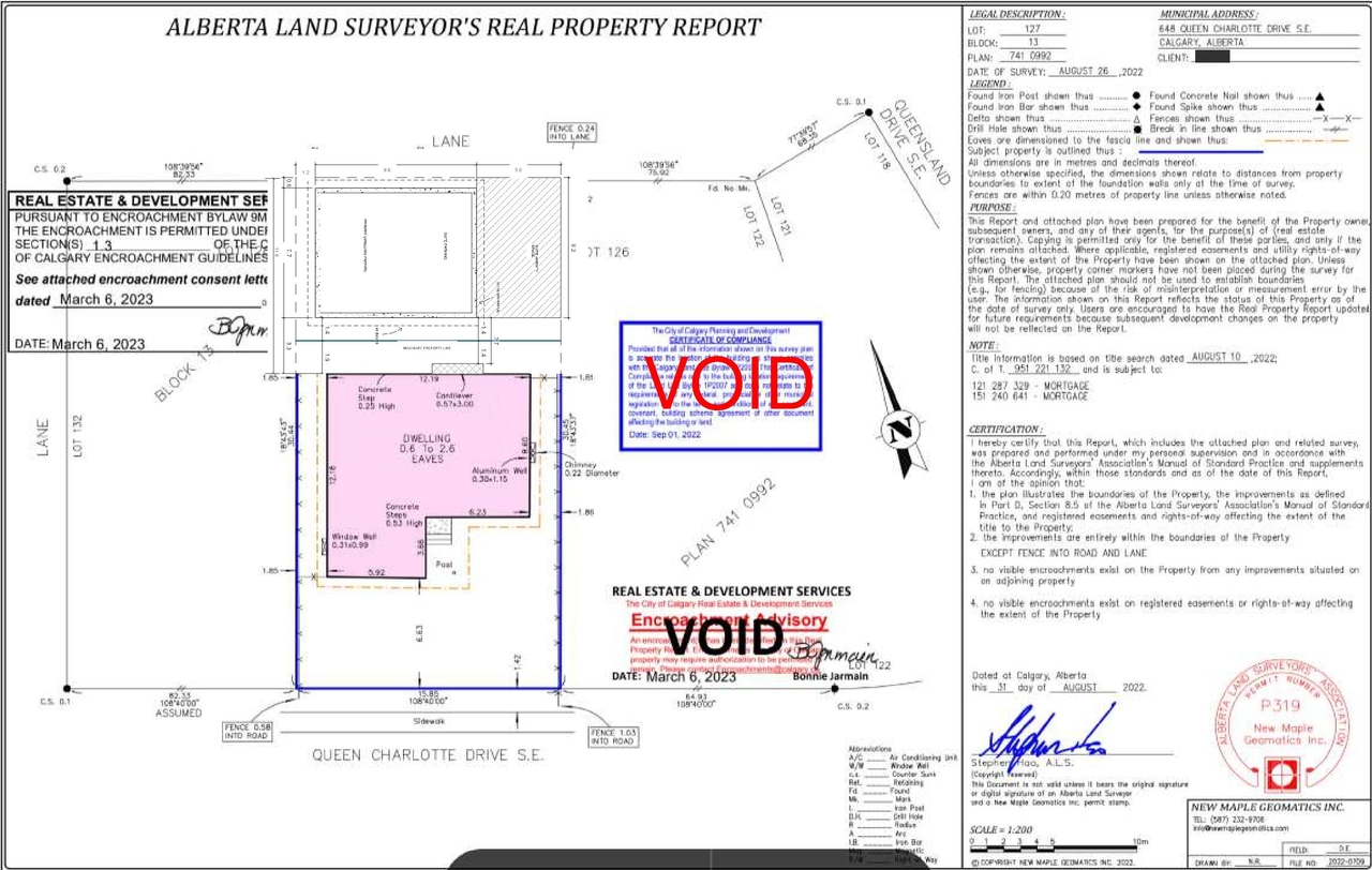 Construction site plan for project from page 1 of the file 'DP2026-04514 DMAP Plans Submitted (1MB) 2026-08-11'