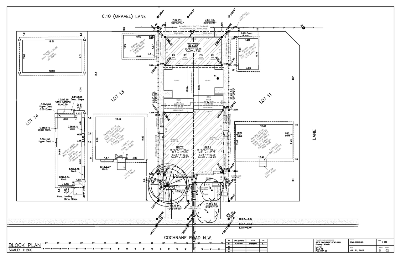 Floor plan for project from page 9 of the file 'DP2026-04539 DMAP Plans Submitted (2MB) 2026-08-04'