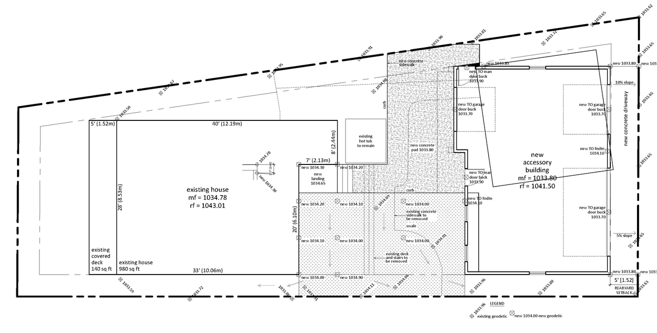Construction site plan for project from page 5 of the file 'DP2026-04542 DMAP Plans Submitted (4MB) 2026-08-04'