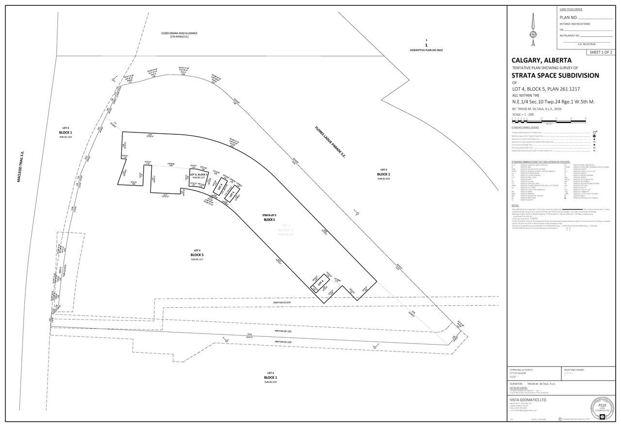Construction site plan for project from page 9 of the file 'DP2026-04577 - DMAP Plans (Submitted) 2026-08-06 (20MB)'