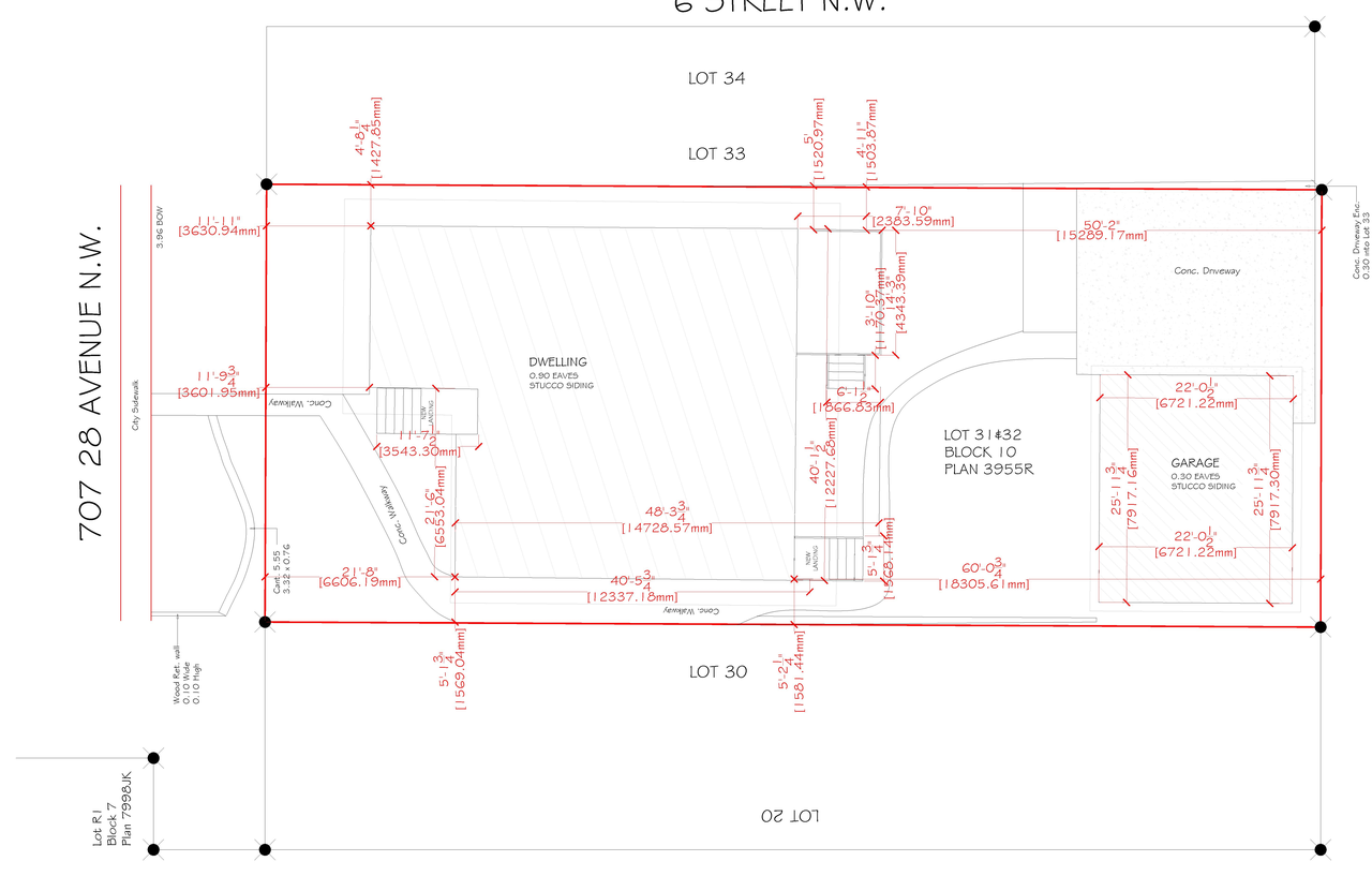 Construction site plan for project from page 3 of the file 'DP2026-04611 DMAP Plans Submitted (1MB) 2026-08-09'