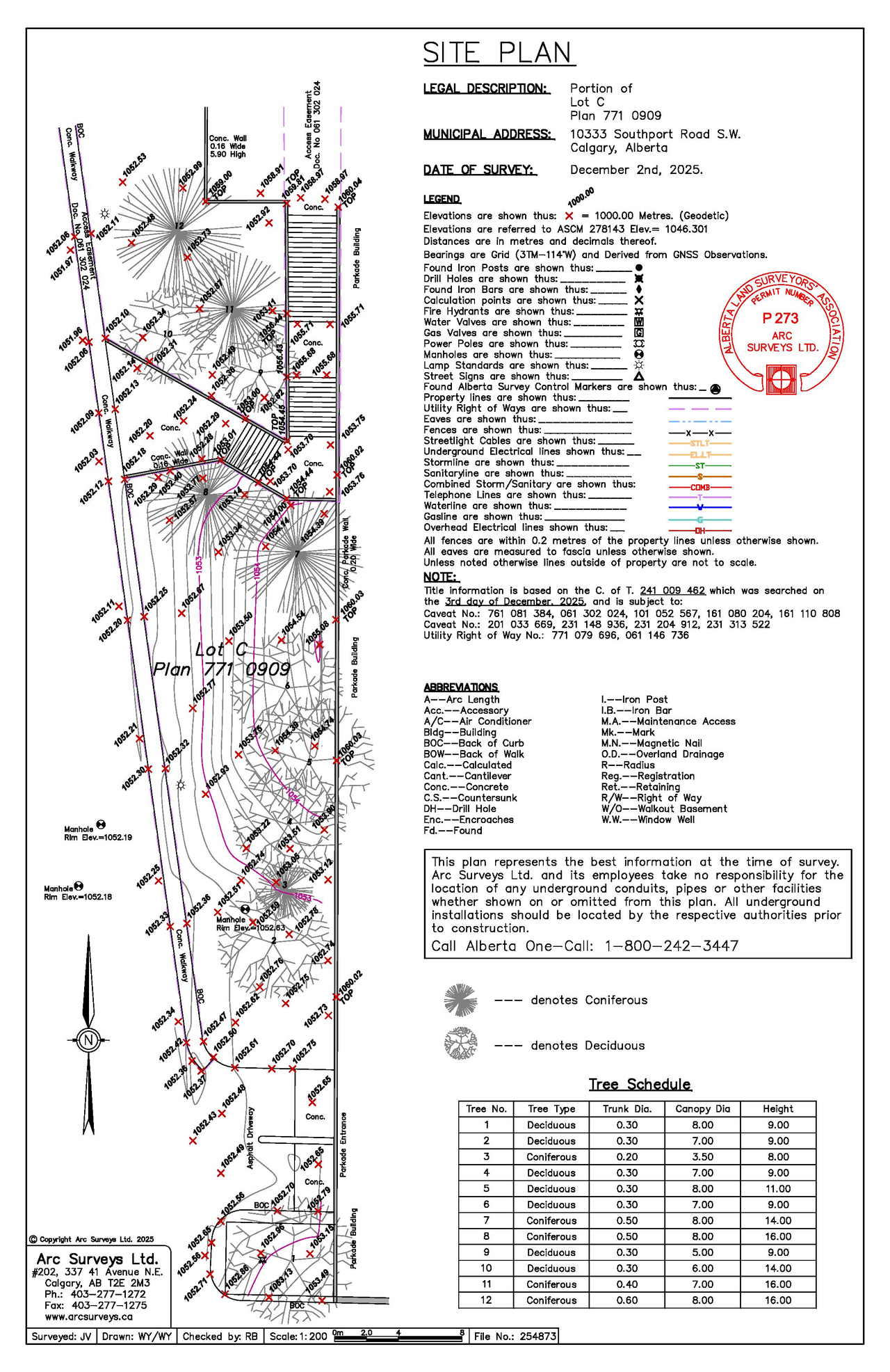 Construction site plan for project from page 2 of the file 'DP2026-04622 - DMAP Plans (Submitted) 2026-08-10 (1MB)'