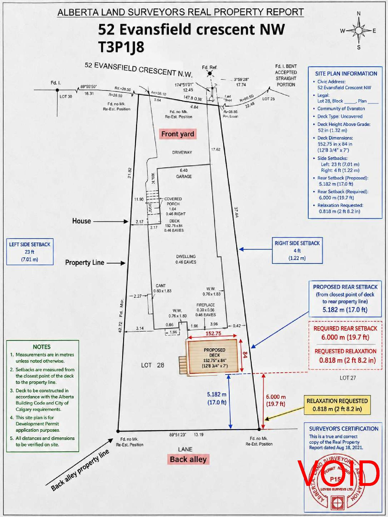 Construction site plan for project from page 1 of the file 'DP2026-04732 - DMAP Plans Submitted (2MB) 2026-08-20'