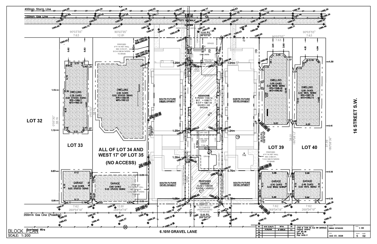 Construction site plan for project from page 9 of the file 'DP2026-04780 DMAP Plans (Submitted) 2026-08-19 (3MB)'