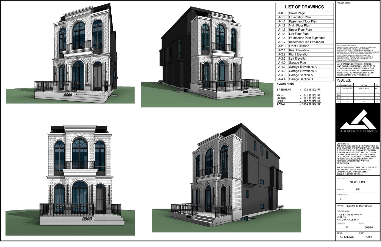 Rendering of building from page 1 of the file 'DP2026-04781 DMAP Plans (Submitted) 2026-08-19 (3MB)'