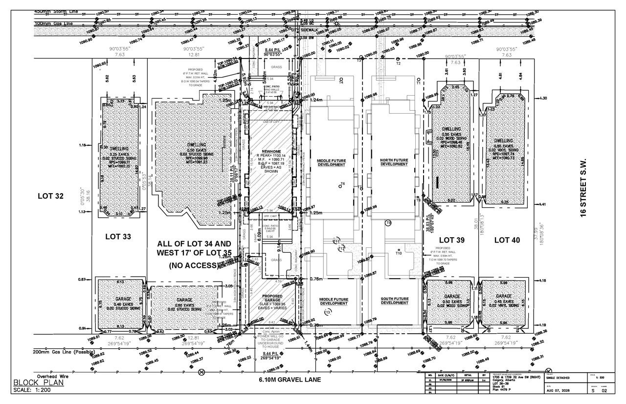 Construction site plan for project from page 9 of the file 'DP2026-04781 DMAP Plans (Submitted) 2026-08-19 (3MB)'