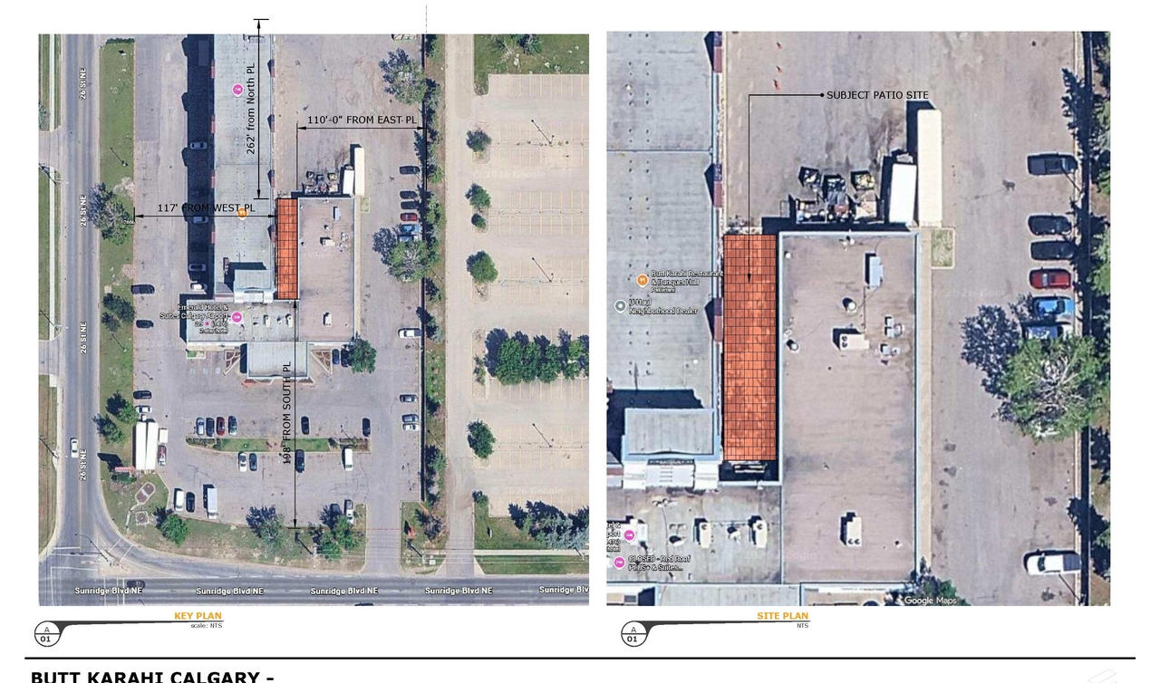 Construction site plan for project from page 2 of the file 'DP2026-04786 DMAP Plans (Submitted) 2026-08-18 (2MB)'