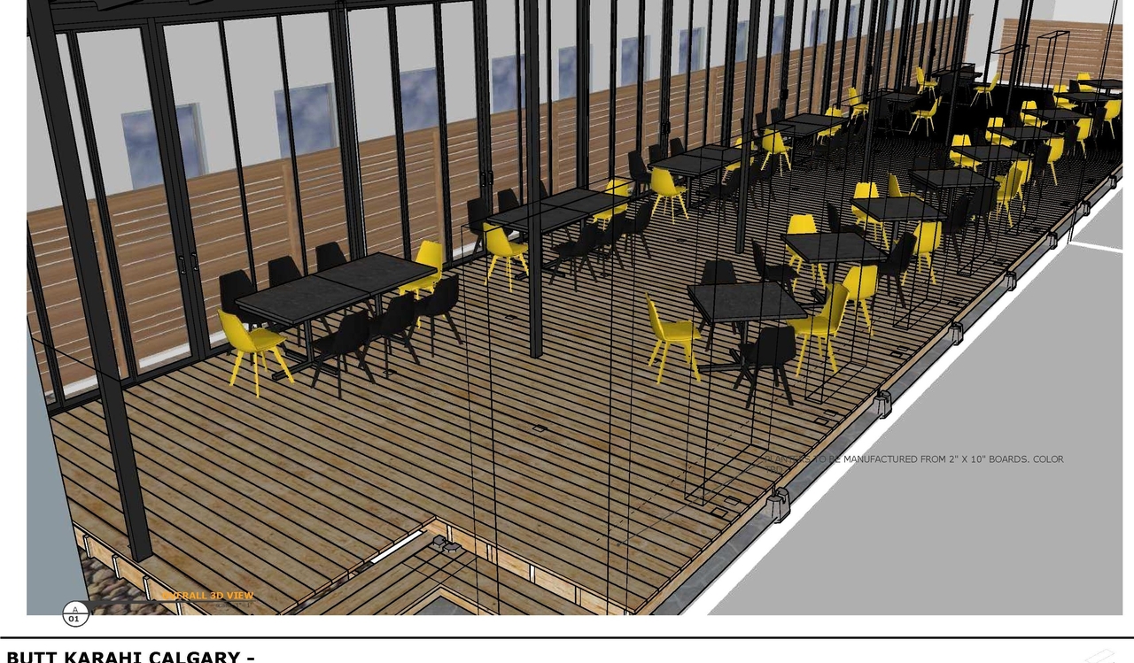 Rendering of building from page 7 of the file 'DP2026-04786 DMAP Plans (Submitted) 2026-08-18 (2MB)'
