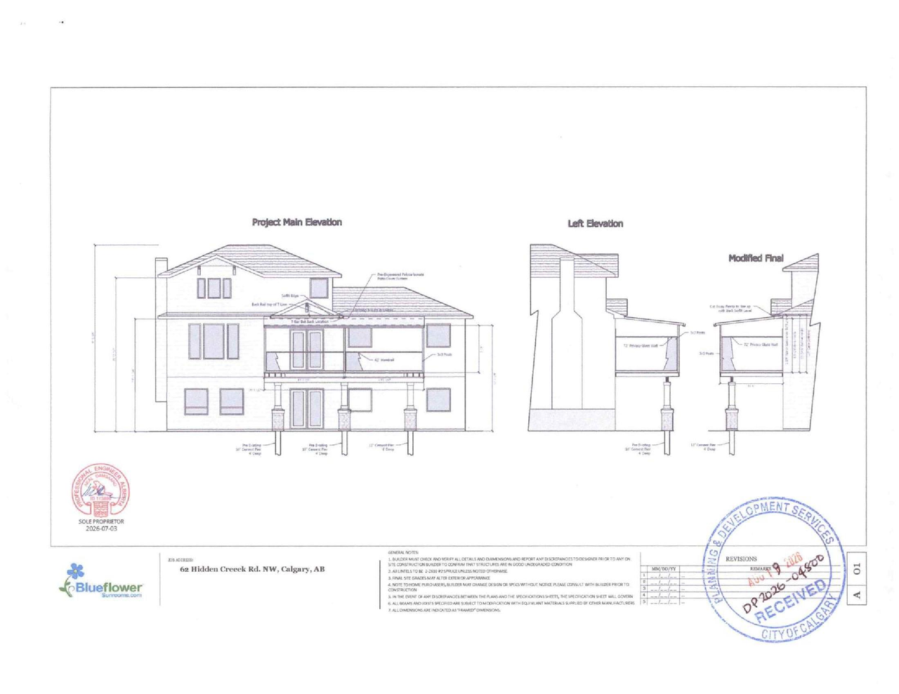 Image from page 1 of the file 'DP2026-04800 DMAP Plans (Submitted) 2026-08-21 (1MB)'