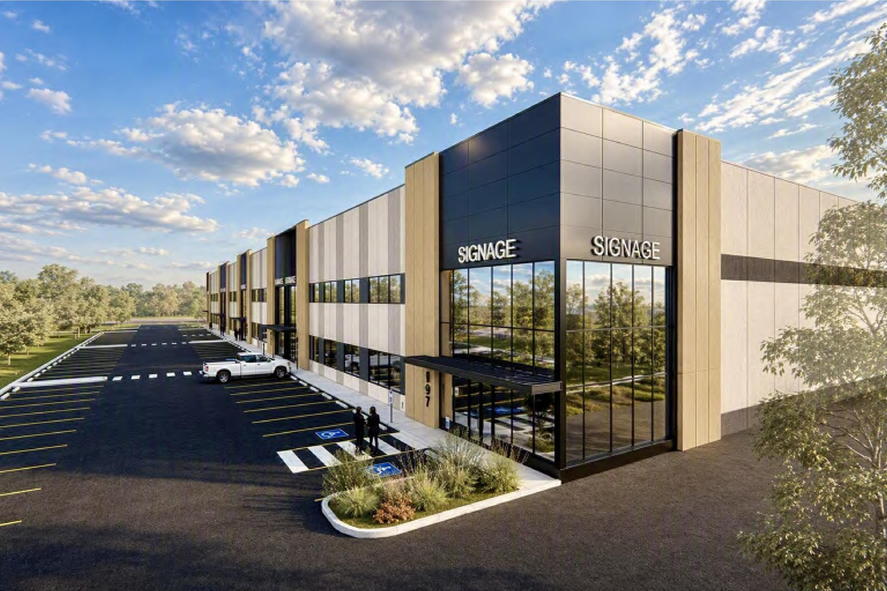 Rendering of building from page 1 of the file 'DP2026-04835 - DMAP Plans (Submitted) 2026-09-01 (3MB)'