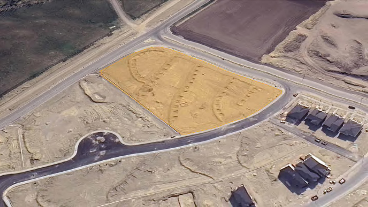 Construction site plan for project from page 2 of the file 'DP2026-04863 - DMAP Plans (Submitted) 2026-08-21 (22MB)'