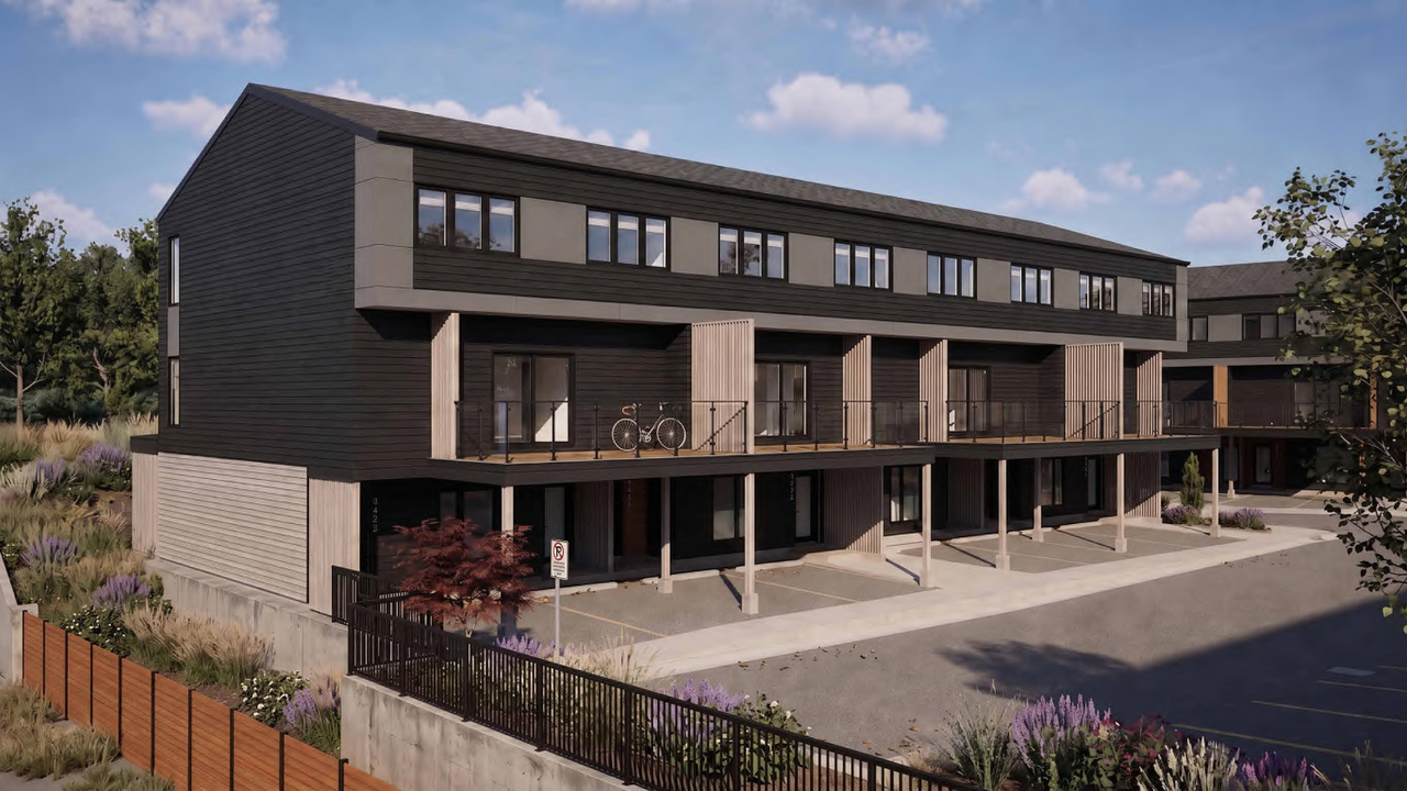 Rendering of building from page 8 of the file 'DP2026-04863 - DMAP Plans (Submitted) 2026-08-21 (22MB)'