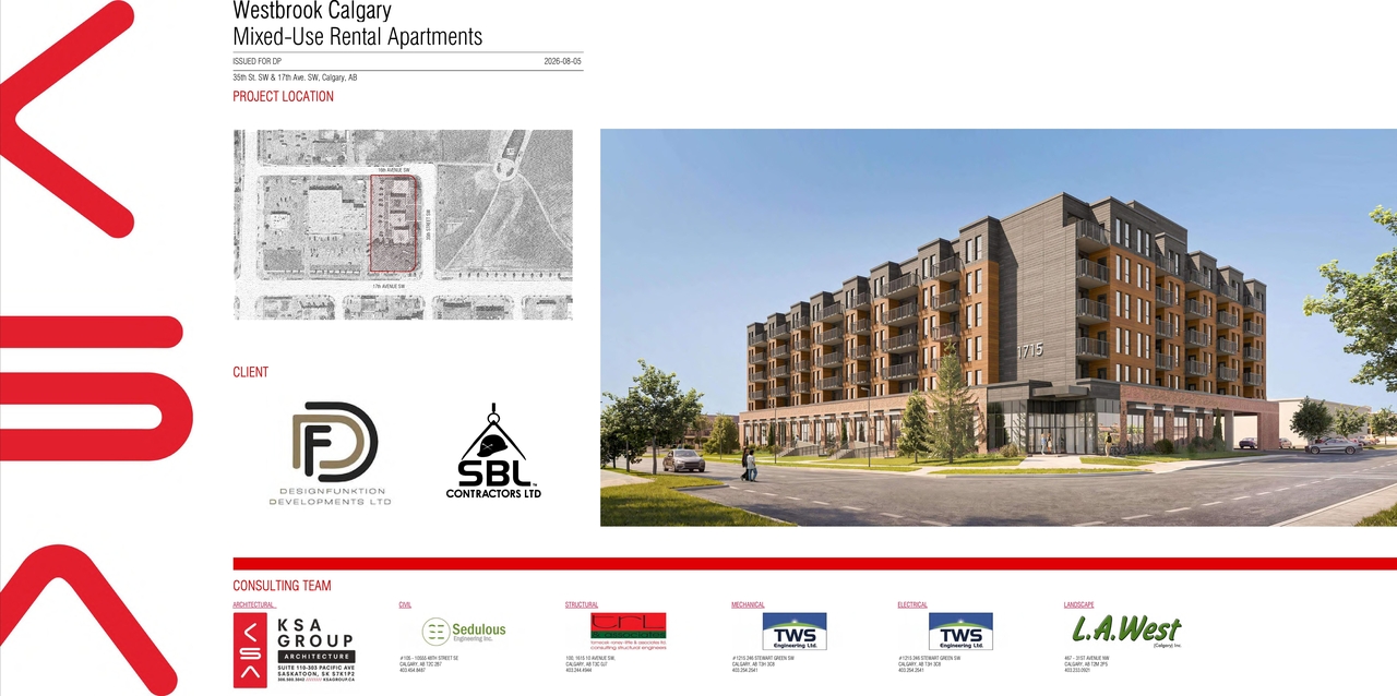 Rendering of building from page 1 of the file 'DP2026-04888 DMAP Plan (Submitted) 2026-08-24 (11MB)'