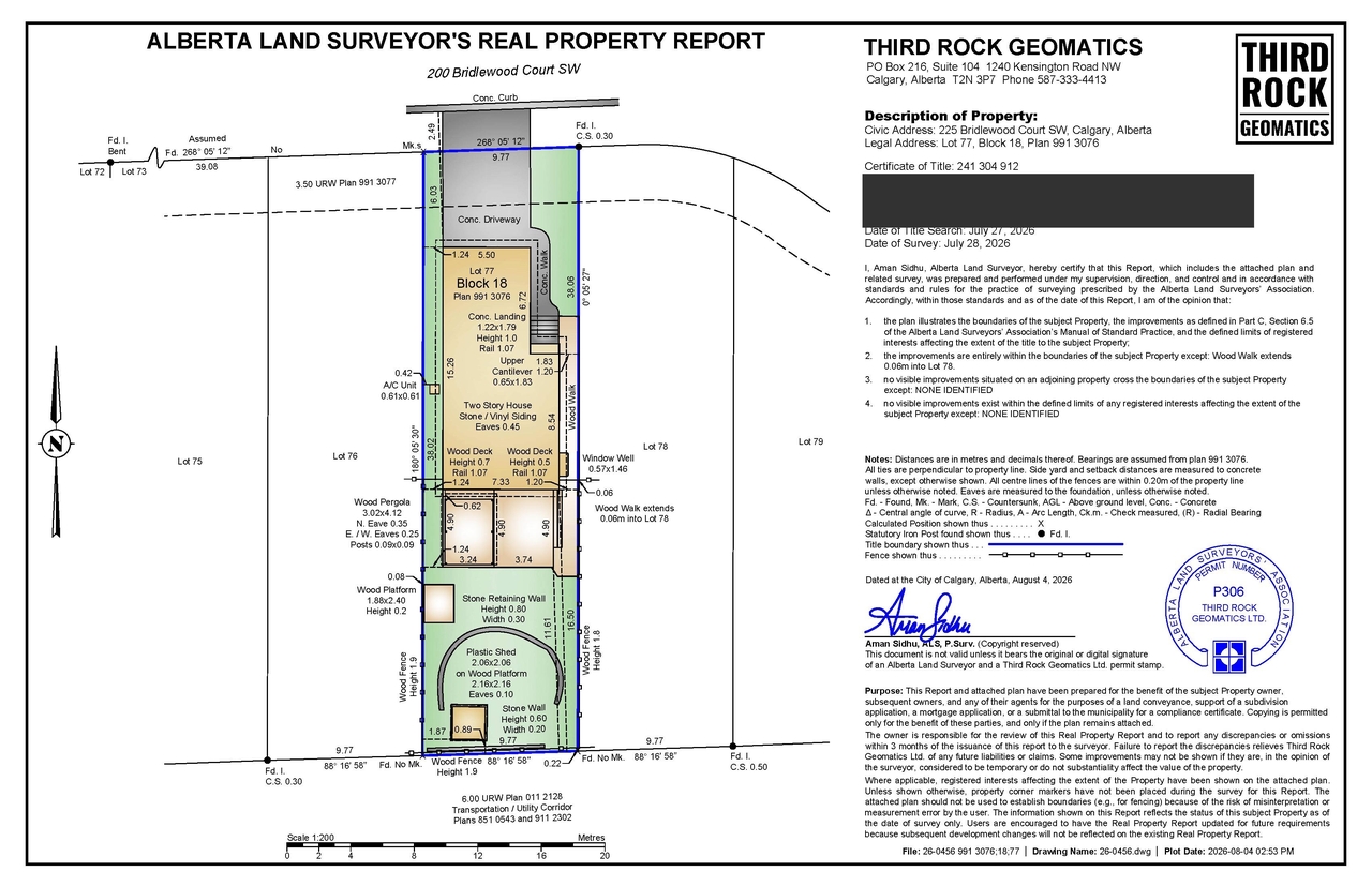 Construction site plan for project from page 1 of the file 'DP2026-04905 - DMAP Plans Submitted (1MB)  2026-08-25'