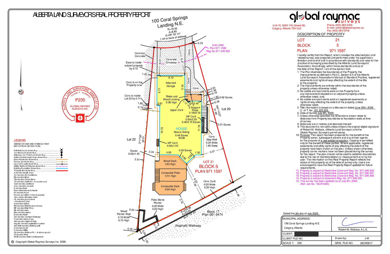 Construction site plan for project from page 1 of the file 'DP2026-04911 - DMAP Plans Submitted (1MB) 2026-09-03'