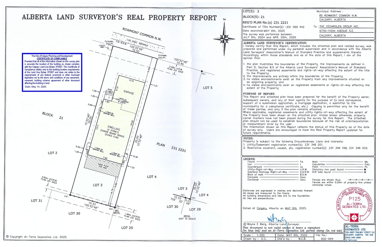Construction site plan for project from page 2 of the file 'DP2026-04927 DMAP Plans (Submitted) 2026-08-25 (1MB)'