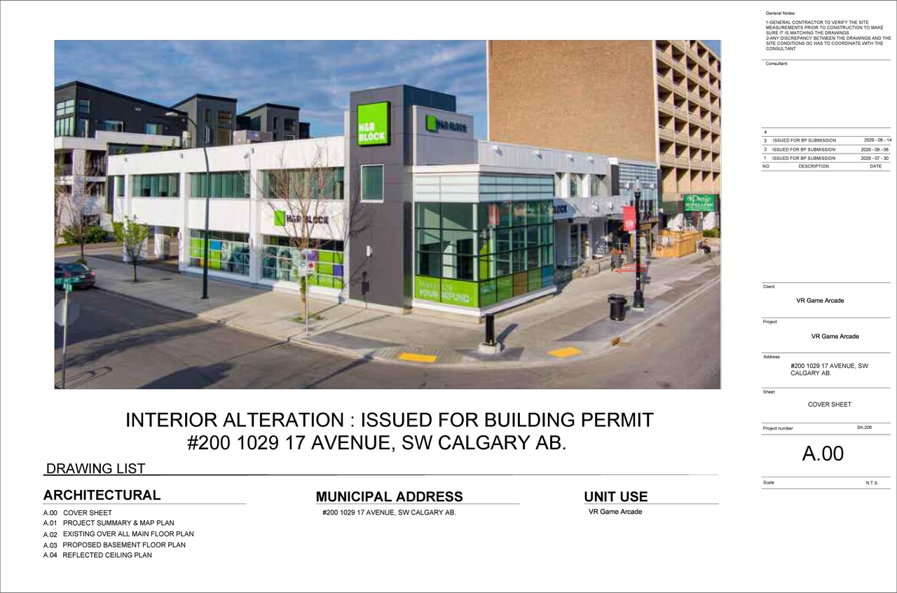 Rendering of building from page 1 of the file 'DP2026-04928 DMAP Plans (Submitted) 2026-08-26 (1MB)'