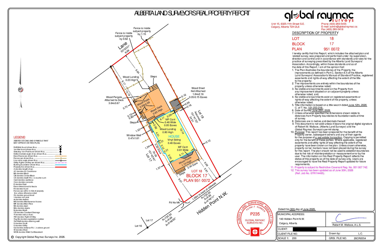 Construction site plan for project from page 1 of the file 'DP2026-04967 - DMAP PLANS - DECISION RENDERED - 2026-09-02 (1MB)'