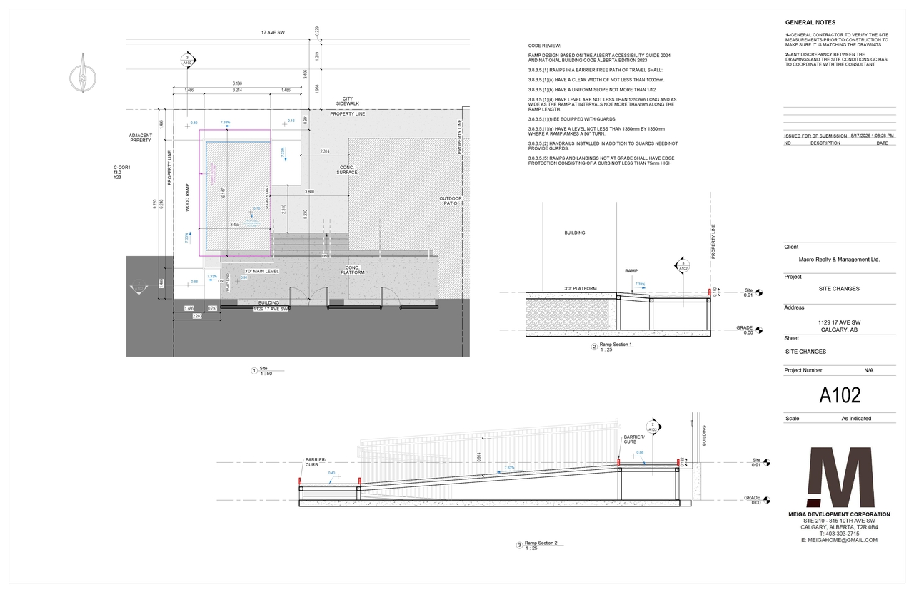 Image from page 3 of the file 'DP2026-04968 DMAP Plans (Submitted) 2026-08-27 (3MB)'