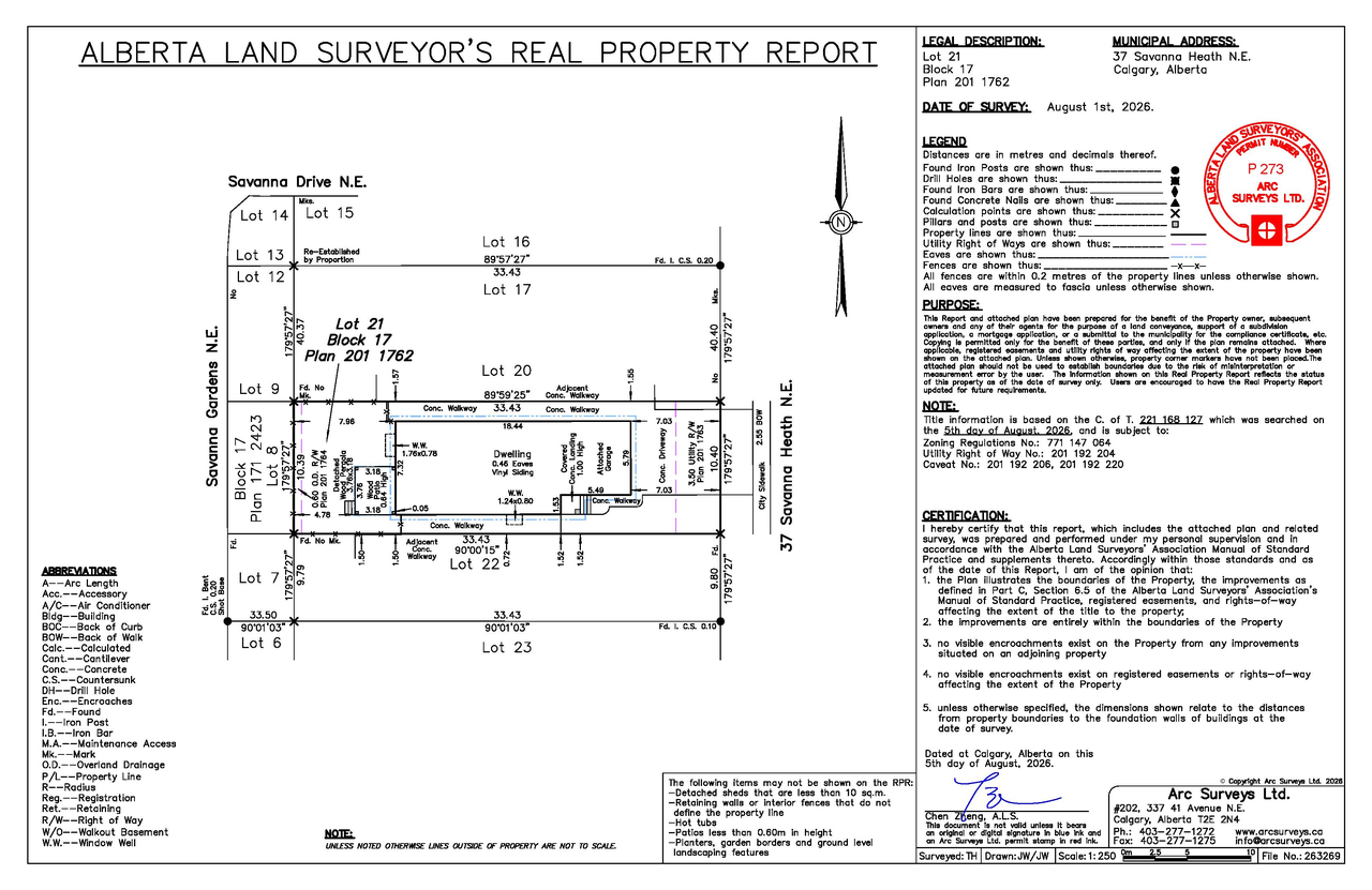 Construction site plan for project from page 1 of the file 'DP2026-05033 - DMAP PLANS - Amended - 2026-08-31'