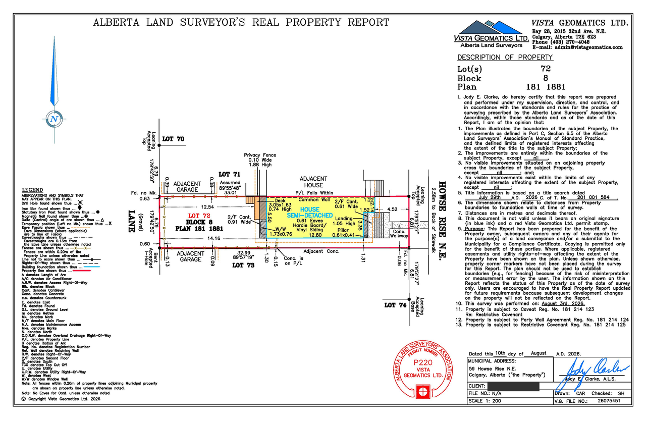 Construction site plan for project from page 1 of the file 'DP2026-05044 - DMAP Plans Submitted (1MB) 2026-09-02'