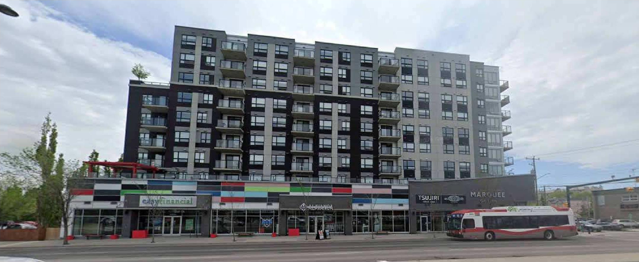 Rendering of building from page 3 of the file 'DP2026-05057 DMAP Plans (Submitted) 2026-09-01 (9MB)'